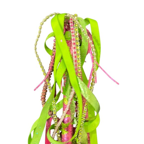 Halloween Tinkerbell Fairy Costume Shoes Wand Peter Pan Fly Soar Trick or Treat - Picture 13 of 16